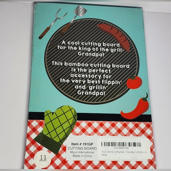 Cutting board "grandpa gift" Fathers Day Gift - Picture 2 of 2